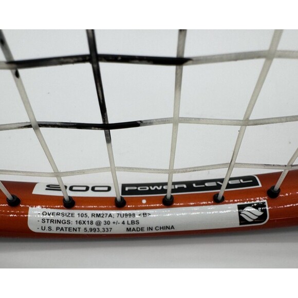 Ektelon Racket Ball Racket - 900 Power Level Racquetball Racquet Oversized 105 - Picture 4 of 7